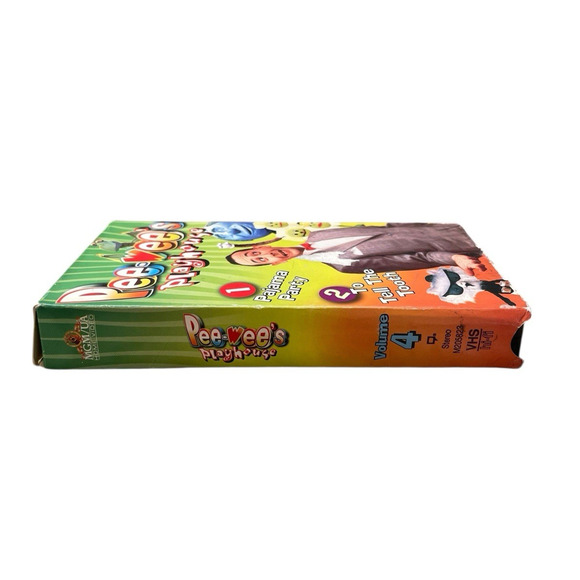 Pee-Wee's Playhouse VHS Pee Wee Herman Pajama Party Tell The Tooth Volume 4 - Picture 4 of 5